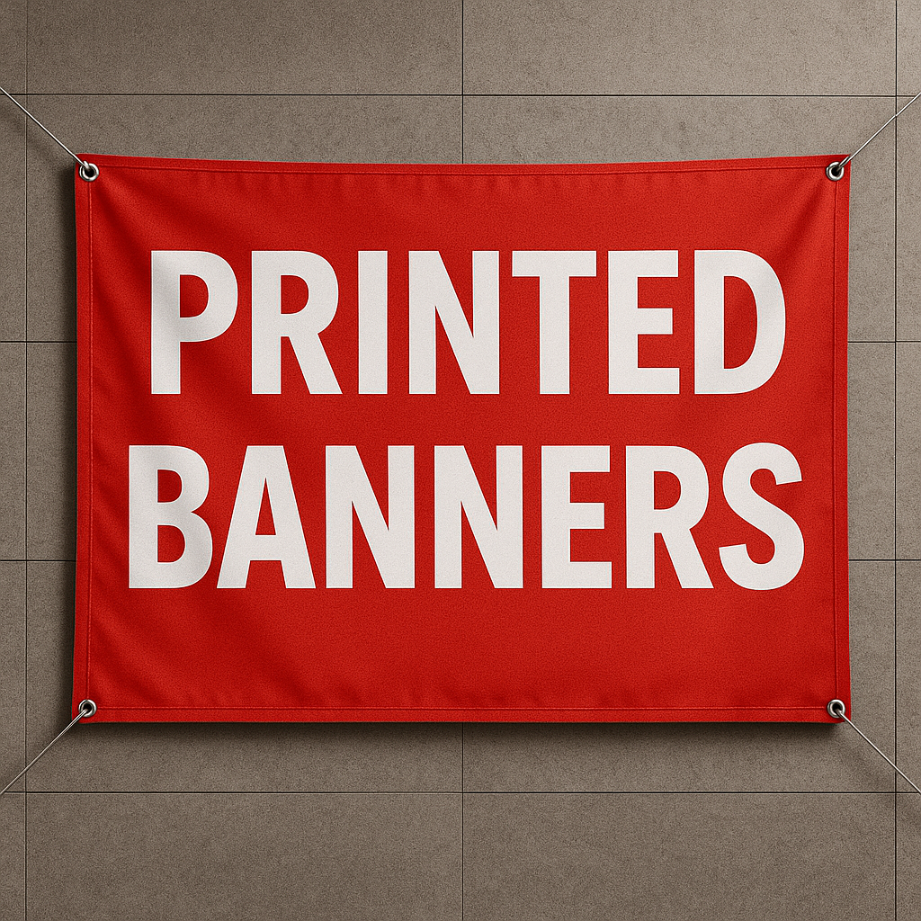 Printed Banners - Ready To Print